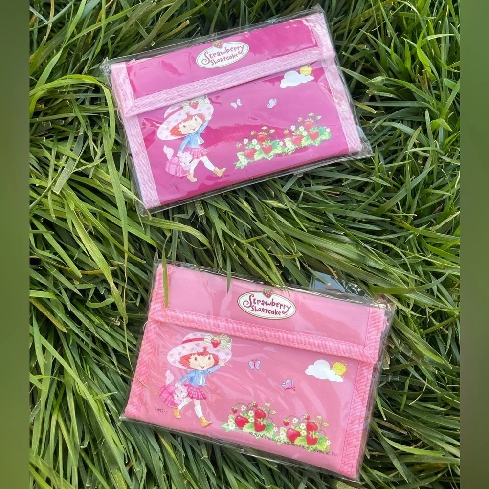 Deadstock Y2K strawberry shortcake wallets 2004